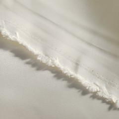 Heavy Ivory Bridal Duchess Satin Fabric 58″ By The Yard Glossy Poly Satin