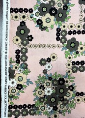 Alexander Henry “A Ghastlie Bouquet” Blush by Half Yard