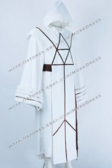 Spock Costume for Star Trek The Voyage Home Cosplay Kimono Robe White Outfit