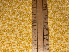 By 1/2 Yd “Victory Garden” Tiny Daisies & Dots Eleanor Burns for Benartex Fabric