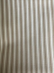 Bella-Dura | Outdoor Canvas | Ticking Stripe | LATTE BISQUE |