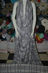 Tie-Dye Rayon Spandex Print Jersey Knit Fabric Gray combo Stretch 9 oz