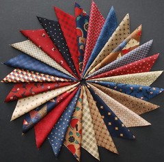 Merryvale 26 6″ x 6″ & 6″ x 18″ 100% Cotton Quilt Craft Sew Fabric Mumm LL-33