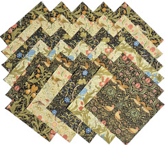 MORRIS MUSE – Best of Morris from MODA – (30) 6.5″ fabric squares
