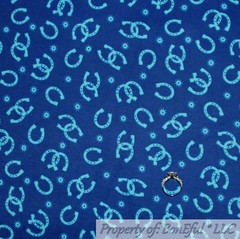 BonEful FABRIC FQ Cotton Quilt Flannel Blue Tone Tonal Blender Texture Water Sky