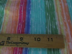 2 yards x 44″ Quilt Fabric Crantson Prints Bright Red Blue Orange Green Stripes