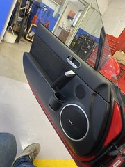 Alcantara Style Black Headlining Stretch Suede Fabric Car Headliner Trim Dash