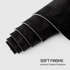 54″x60″ Black Faux Suede Headliner with Foam Backing – Interior Luxury Upgrade