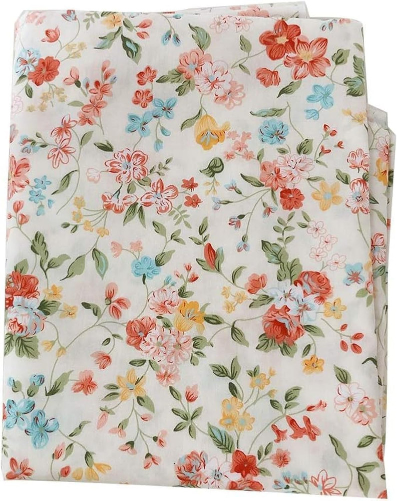 Cotton Fabric by the Yard for Sewing DIY Crafting Fashion Design Printed Floral