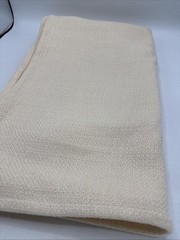 Rose Uniacke Textured Linen Fabric 40”x50” In Sweet Almond NEW! Linen Cotton PA