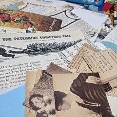 Junk Journal Lot 1Lb Ephemera Cards Ribbon Book Page Fabric Button Craft Collage