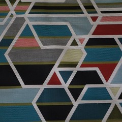 Vtg MCM Maharam Upholstery Fabric “Agency” Unique by Sarah Morris 1.8 yds