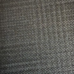 2 Yards 32” Of Black Polyester Weave Fabric (174) Sold By The Yard