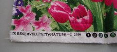 Timeless Treasures of SOHO Patt# “Nature”- C 2759 Flowers Forest Fabric Remnant