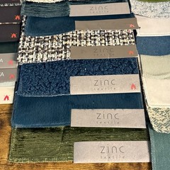 Designer Upholstery Fabric Swatch Lot 40+ Pieces 8” x 8” ROMO Zinc Villa Nova