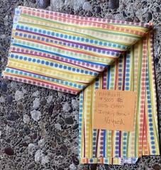 Lot Of 4 Whimsical Quilting Fabrics Northcott Free Spirit Stripes Checks 3 Yards