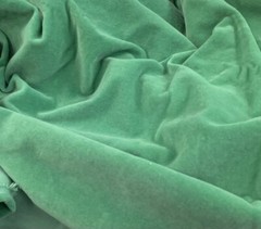 Hand Dyed Cotton VELVETEEN Fabric KELLY GREEN – 54″ wide