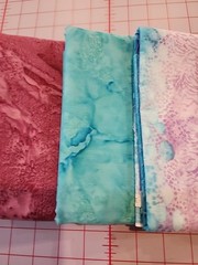 Quilting Cotton Batik Fabric 5 End of Bolt Amethyst Seamist Remnants 4 yds 33 in