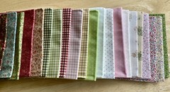 NEW/OOP “Quilter’s First Collection” 25 Piece Fat Quarter BUNDLE, Licien/Japan
