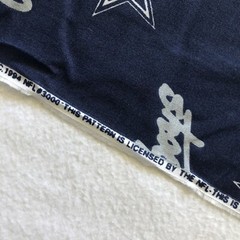 1yd 12” Fabric Traditions Dallas Cowboys NFL 1040 Navy Blue Cotton 58” Wide EOB