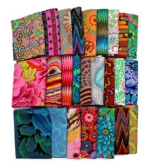 10 Fat Quarters Kaffe Fassett Floral Flowers Geometric Assorted Cotton M222.09