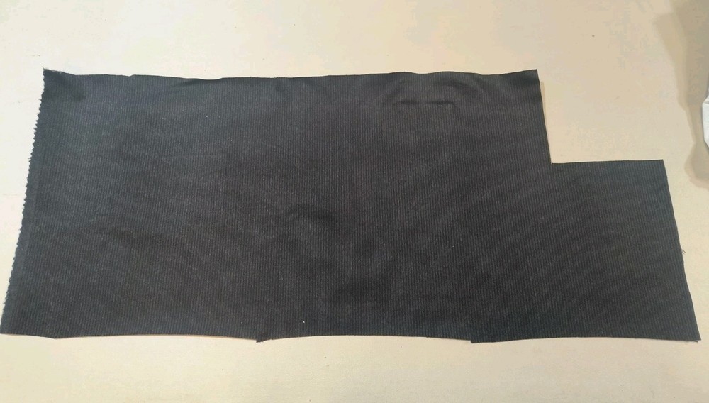 Loro Piana Ladakh Dark Marengo dark charcoal cashmere upholstery fabric 36X9