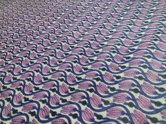 Amazing Cotton Hand Block Sanganreri Printed Fabric Hand Made Making Fabric