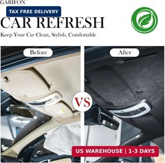 Suede Headliner Fabric, 96″ L×60″ W Dark Grey Car Headliner Material, Tela para
