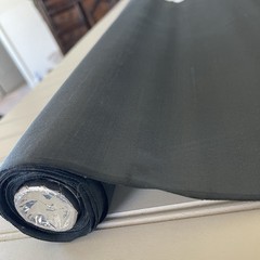 SILK, GRAY FABRIC 6 Yards x 22 Inches Wide or 216 Inches x 22 Wide