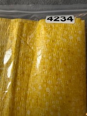 Fabric Lot 3 Yds 44 W “Yellow Tonal Daisy Dot” Tutti Fruitti Poly Cotton