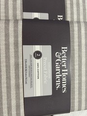 Better Homes and Gardens Precut Fabric 2 Yards grey 72 x 45 SET OF 3—-6yds