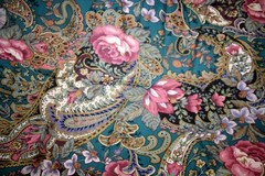 60 INCH WIDE LARGE FLORAL TAPESTRY WEIGHT FROM KENMILL – 100% COTTON FABRIC