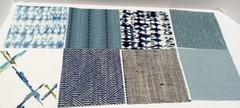 Lot of 47 Fabric Squares 5.5 x 5.5 inch Greenhouse Fabrics Cotton Blend