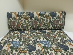Jungle Zoo Animal Wildlife Themed TRUE TAPESTRY UPHOLSTERY FABRIC BTY 56″ W