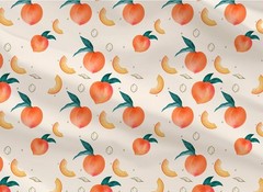 Peachcrush Waterproof PU Coated Polyester Fabric 150x90cm Craft Sewing Material
