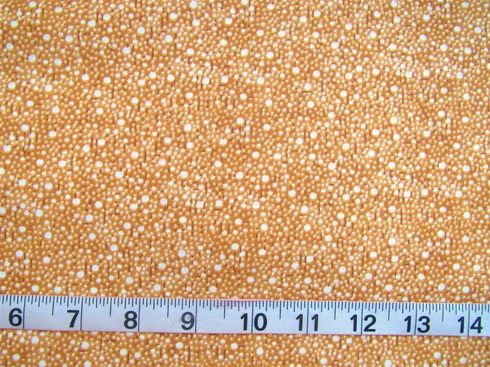1 yd x 45″ 100% Cotton Fabric Classics “Sprinkles” Camel