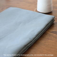 Simple&Opulence 100% Pure Linen Fabric 78″ Wide, Dusty Blue, By The Yard