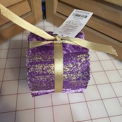 Jelly Roll 2.5 X 42” Purple With Gold Metallic