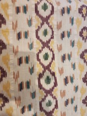 Ikat Linen Fabric by the Meter