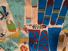 Fabric Doll Kite Fedora Wall Hanging New To Make – No Stuffing Included
