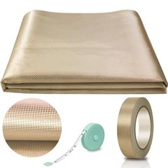 Faraday Fabric, Faraday Cloth 43”x118” with Faraday Tape Military Grade Prote…