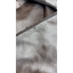 Black silky fabric with a shiny, satin finish – sold by 1/2 yard