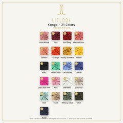 LITLOOK Congo Fabric by the Yard — 21 Colors