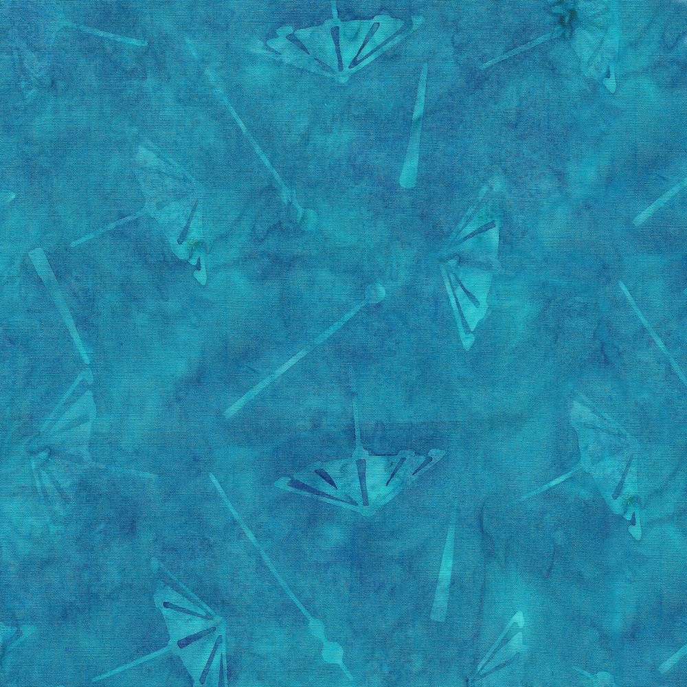 CHEERS! SWIZZLE STICK in Blue Sapphire ~ by Island Batik ~ Tropical Cocktails