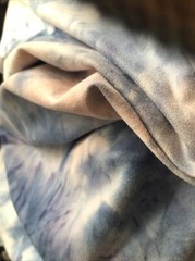 Knit Tie Dye Fabric Poly Blend Double Sided Pink Blue All WAY STRETCH 1.5Y+x68”W