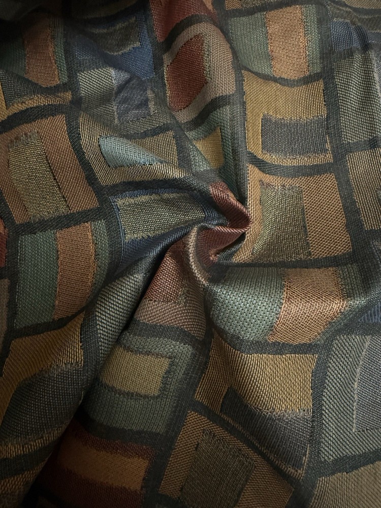Modern Geometric Upholstery Fabric 3.52 yd