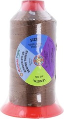 Mandala Crafts Bonded Nylon Thread – Russet T350 #346 210D/15, Brown