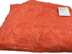 Cotton Fabric, 7+ yards, coral color, JoAnn