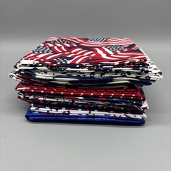 American Flag Patriotic Quilting Fabric Fourth Of July July
