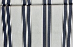 SUNBRELLA SHADE OUTDOOR WATERPROOF FABRIC NAVY TAUPE FANCY 4916 47″ WIDE BTY